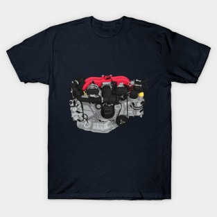 FA20 Engine sticker (BRZ) T-Shirt